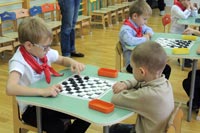 Турнир дошкольников по русским шашкам «Юный шашист»