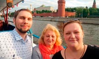 Теплоходная прогулка по Москве реке, посвященная Дню местного самоуправления