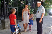 На Западе Москвы подвели итоги профилактического мероприятия «Юный велосипедист – скутерист»