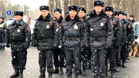 Инструктаж сотрудников полиции проведен на Поклонной горе