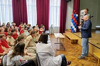 В муниципальном округе Проспект Вернадского для подрастающего поколения провели военно-патриотическое мероприятие «День призывника»